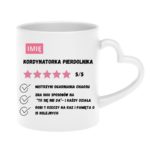 Kubek z dowolnym imieniem "Kordynatorka pierdolnika"
