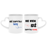 Zestaw kubków "Idź zapytaj"