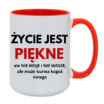 Kubek "Życie jest piękne"