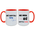 Zestaw kubków "Idź zapytaj"