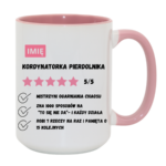 Kubek z dowolnym imieniem "Kordynatorka pierdolnika"