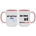 Zestaw kubków "Idź zapytaj"
