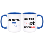 Zestaw kubków "Idź zapytaj"