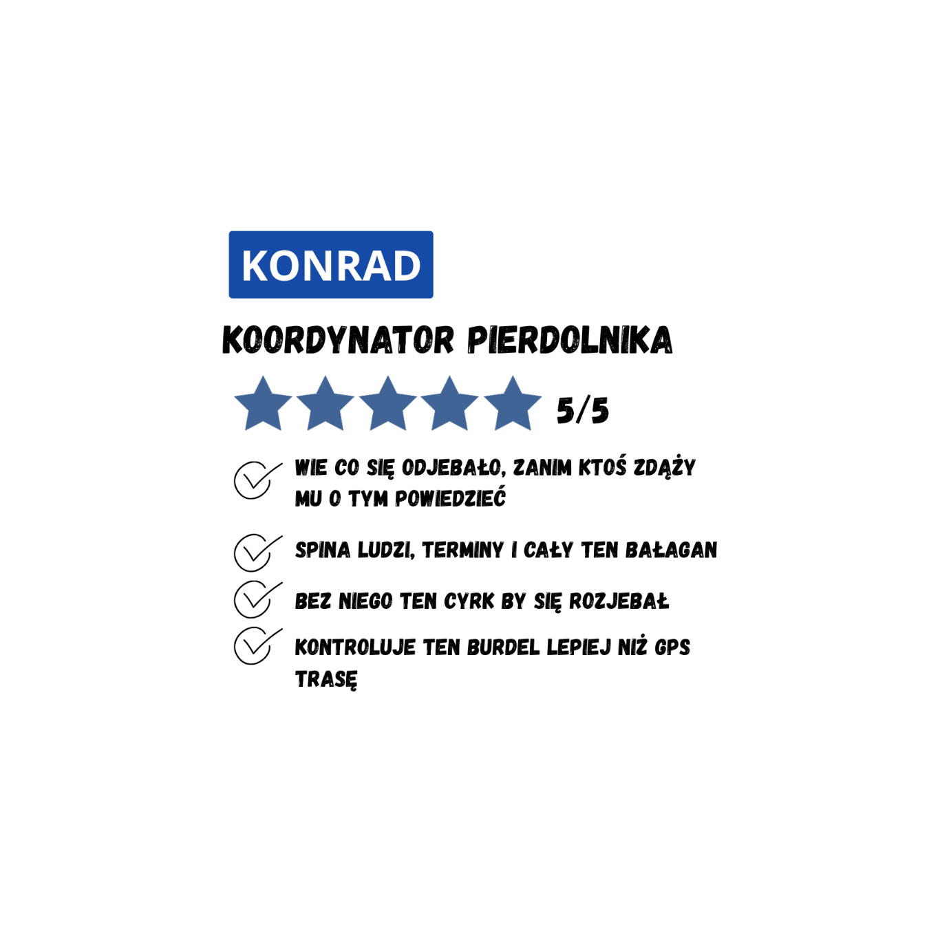 34 Kubek z dowolnym imieniem "Koordynator pierdolnika"