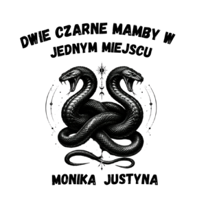 Kubek z dowolnymi imionami "Dwie czarne mamby w jednym miejscu"