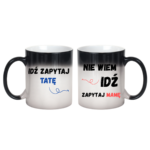 Zestaw kubków "Idź zapytaj"