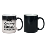 Kubek z dowolnym imieniem "Seksowny brodacz"