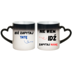 Zestaw kubków "Idź zapytaj"
