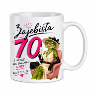 Kubek "Zajebista 70"