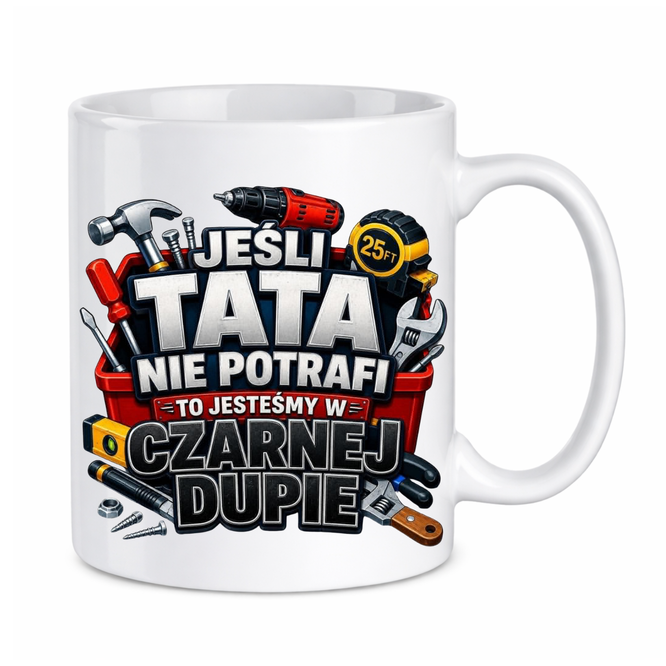 Kubek "Jeśli tata nie potrafi"