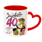 Kubek "Zajebista 40"