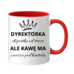 Kubek "Dyrektorka ekspertka od stresu"