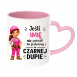 Kubek z dowolnym imieniem "Jeśli nie potrafi"