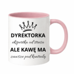 Kubek "Dyrektorka ekspertka od stresu"