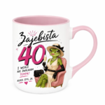 Kubek "Zajebista 40"