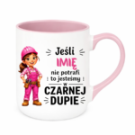 Kubek z dowolnym imieniem "Jeśli nie potrafi"