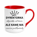 Kubek "Dyrektorka ekspertka od stresu"