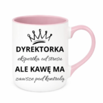 Kubek "Dyrektorka ekspertka od stresu"