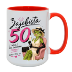 Kubek "Zajebista 50"