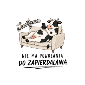 Kubek z dowolnym imieniem "Nie mam powołania"