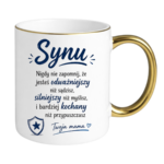 Kubek "Synu nigdy nie zapomnij"