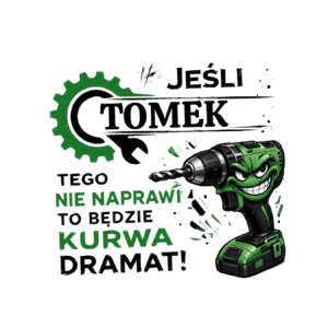 Kubek z dowolnym imieniem "Jeśli tego nie naprawi"