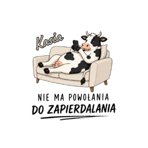 Kubek z dowolnym imieniem "Nie mam powołania"