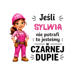 Kubek z dowolnym imieniem "Jeśli nie potrafi"