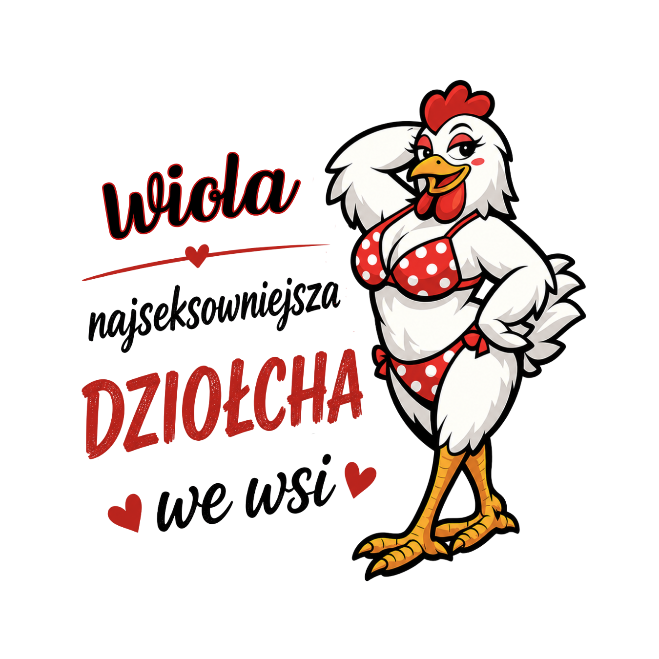 29 Kubek z dowolnym imieniem "Najlepsza dziołcha we wsi"
