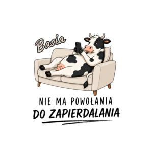 Kubek z dowolnym imieniem "Nie mam powołania"