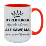 Kubek "Dyrektorka ekspertka od stresu"