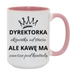 Kubek "Dyrektorka ekspertka od stresu"