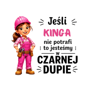 Kubek z dowolnym imieniem "Jeśli nie potrafi"