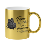 Kubek "Fajne ciacho, ale polizane i zaklepane"
